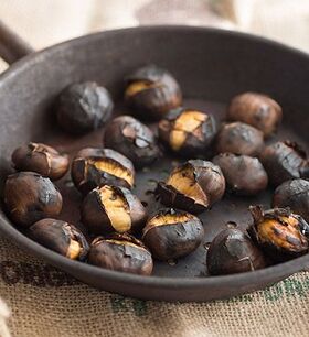 Castagne fritte per prevenire le emorroidi